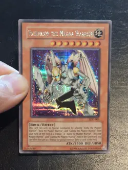 Yu-Gi-Oh! PRISMATIC SECRET RARE CARD VALKYRION THE MAGNA WARRIOR SDD-001 LP/MP - Image 4
