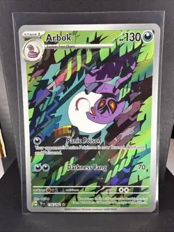 Arbok Holo Illustration Rare Card 176/162SV05: Temporal Forces NM Condition - Image 1