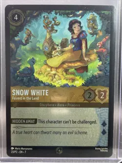 Snow White - Fairest in the Land 23 Disney Lorcana Promo Cards Cold Foil - Image 1