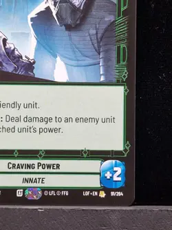 Craving Power 91/264 - Star Wars Unlimited Card Legends of the Force Near Mint - Image 4