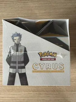 Pokemon TCG: Cyrus/Klara Premium Tournament Collection New Sealed Display Box - Image 2