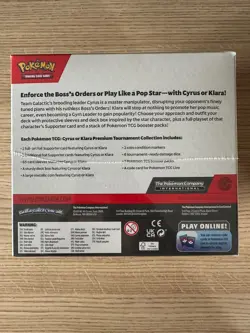 Pokemon TCG: Cyrus/Klara Premium Tournament Collection New Sealed Display Box - Image 5