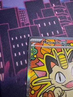 Meowth EX Pokemon Perfect Order 121/088 Special Illustration Rare SIR NM/Mint - Image 3
