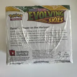 Pokemon TCG Evolving Skies Booster Box 36 Packs New Sealed (seal sliced on top) - Image 5