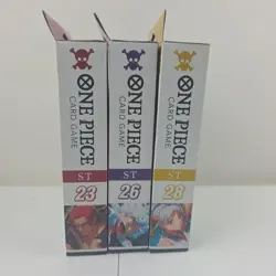 One Piece Starter Deck Lot ST-23 ST-26 ST-28 Shanks Luffy Yamato Sealed - Image 4