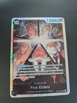 Five Elders NM OP13-082 SR Carrying On His Will Foil Celestial Dragon One Piece - Image 1