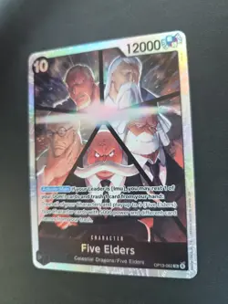 Five Elders NM OP13-082 SR Carrying On His Will Foil Celestial Dragon One Piece - Image 2