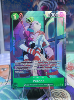 Perona OP09-034 Alt Art Emperors in the New World One Piece Card English - Image 1