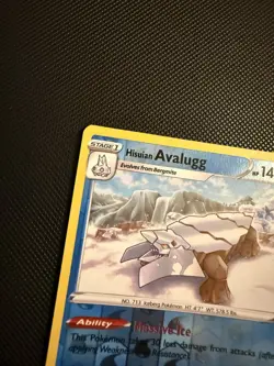POKEMON TCG: HISUIAN AVALUGG 048/189 ASTRAL RADIANCE REVERSE HOLO RARE CARD NM - Image 4