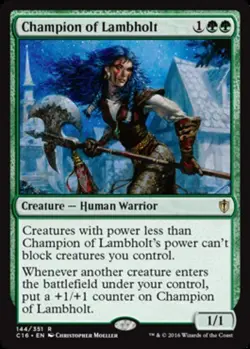 1x Champion of Lambholt Light Play MTG Magic - Kid Icarus - - Image 1