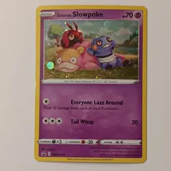 Pokemon Galarian Slowpoke SWSH126 Sword & Shield Promo Holo Basic 70HP EN - Image 1