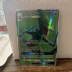 Sceptile GX 196/214 | SM Lost Thunder Full Art Ultra Rare Holo Eng 230 HP - Image 3