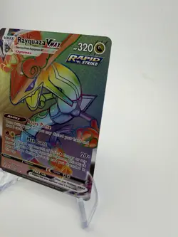 Pokemon TCG - Rayquaza VMAX 217/203 - Rainbow - SWSH Evolving Skies - Near Mint - Image 3