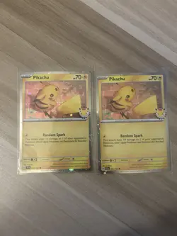 Lot of 38 Pokemon Promo, Cosmos Holo & Snowflake Stamp - NM - Sleeved - PIKACHU - Image 5