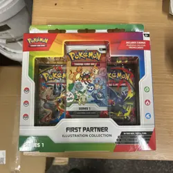 X2!! Pokemon TCG First Partner Illustration Collection Series 1 - New & Sealed ✅ - Image 2