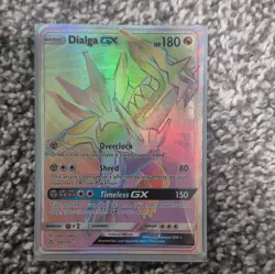 Dialga GX 164/156 Secret Rare Full Art Holo SM Ultra Prism English 2018 - Image 1