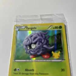 Pokemon Tangela 8/83 - Sealed - Generations - 20th Anniversary - Stamped - Image 2