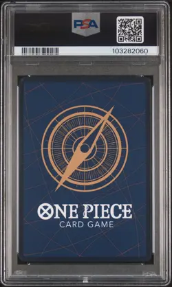 2024 ONE PIECE OP09-EMPERORS IN THE NEW WORLD MANGA ALTERNATE ART SHANKS PSA 10 - Image 2