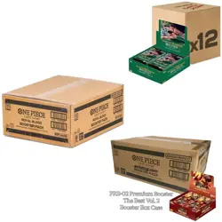 One Piece TCG Sealed Case PRB02 PRB2 + OP10 OP-10 + OP12 OP-12 - ENG ENGLISH - Image 1