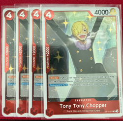 Tony Tony Chopper Playset - OP10-011 x4 - Royal Blood - One Piece TCG - English - Image 1