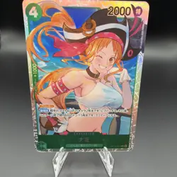 Nami (Alternate Art) OP14-031 The Azure Sea's Seven Foil One Piece - Image 1
