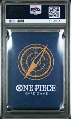2025 ONE PIECE OP11-A FIST OF DIVINE SPEED ALTERNATE ART HONESTY IMPACT PSA 10 - Image 2