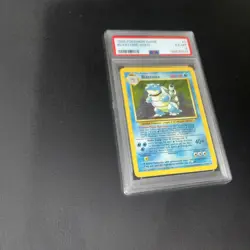 Pokemon TCG Base Set Blastoise Holo Card 2/102 Psa 6 - Image 3
