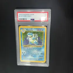 Pokemon TCG Base Set Blastoise Holo Card 2/102 Psa 6 - Image 4