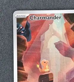 Charmander 168/165 Holo Illustration Rare Scarlet & Violet 151 Pokemon Card - Image 3
