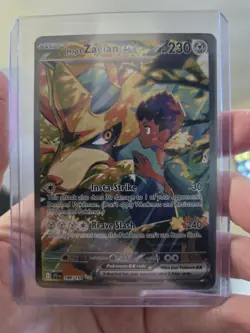 Hop's Zacian 186/159 Special Illustration Rare Card Journey Together SIR Pokemon - Image 1