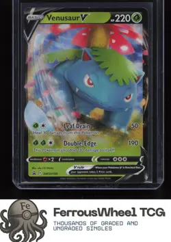 Venusaur V SWSH100 - SWSH: Sword & Shield Promo Cards - (LP) - Image 1