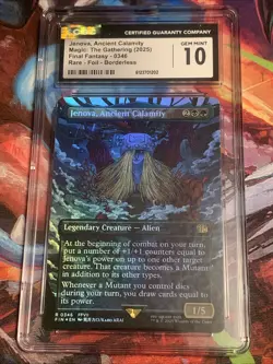 Jenova, Ancient Calamity (Borderless) MTG Final Fantasy Foil CGC Gem Mint 10 - Image 1