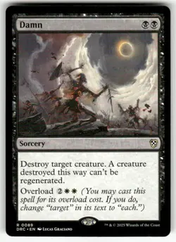 DAMN #89 MTG COMMANDER: AETHERDRIFT RARE - Image 1