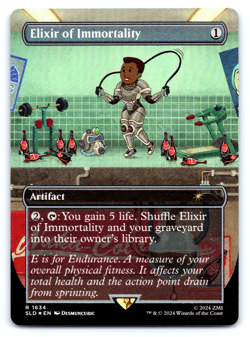 Elixir of Immortality (Rainbow Foil) Fallout - Secret Lair MTG - Image 1