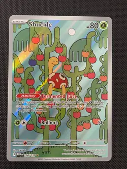 Pokemon Shuckle - Illustration Rare ME01: Mega Evolution 136/132 NM - Image 1