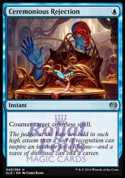 Ceremonious Rejection 2x FOIL KLD MTG Kaladesh Uncommon MINT blue - Image 1