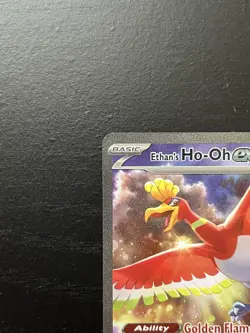 Pokemon TCG Ethan's Ho-Oh EX Sir 230/182 Destined Rivals - Image 2