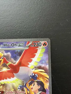 Pokemon TCG Ethan's Ho-Oh EX Sir 230/182 Destined Rivals - Image 3