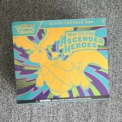 Pokemon TCG Elite Trainer Box Mega Evolution Ascended Heroes English 2024 1 Box - Image 1