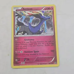 Pokemon TCG Xerneas 81/114 Holo League Promo XY Steam Siege - Image 2