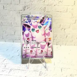 pokemon wigglytuff me02: phantasmal flames 105/094 illustration rare holo 120 h… - Image 1