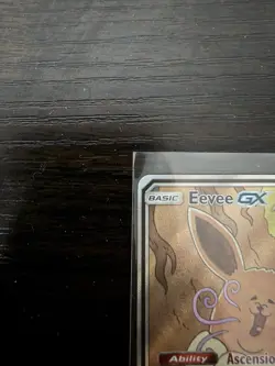 2019 Pokemon Sun & Moon Black Star Promos Eevee GX #SM233 - Image 3
