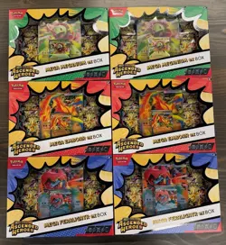 x3 Pokemon Ascended Heroes EX Collection Box Case (6 Boxes) New Factory Sealed - Image 1