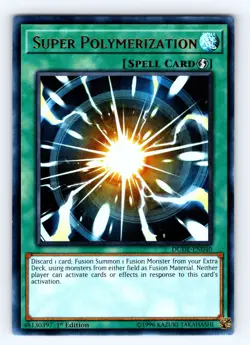 Yugioh Super Polymerization DUDE-EN040 Ultra Rare - NM 💎 - Image 1
