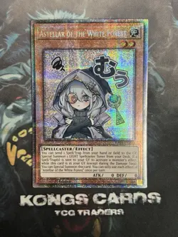RA05-EN100 Astellar of the White Forest Starlight Rare Yu-Gi-Oh! NEW - Image 1