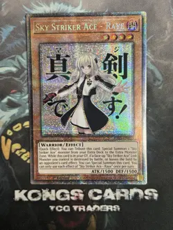 RA05-EN093 Sky Striker Ace - Raye Starlight Rare Yu-Gi-Oh! NEW - Image 1