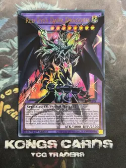 RA05-EN141 Red-Eyes Dark Dragoon Extended Art Ultra Rare 1st Ed YuGiOh - Image 1
