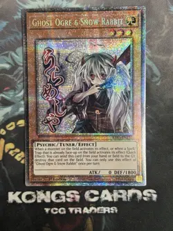 RA05-EN131 Ghost Ogre & Snow Rabbit Starlight Rare Yu-Gi-Oh! NEW - Image 1