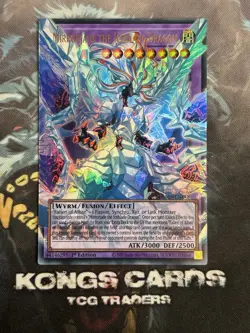 RA05-EN148 Mirrorjade the Iceblade Dragon Extended Art Ultra Rare YuGiOh! - Image 1