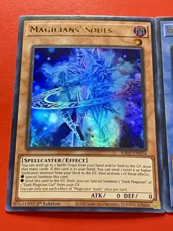 2x Magicians' Souls + ILLusion Of Chaos | Ultra Rares | NM | 1st Ed | YuGiOh! - Image 3